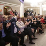 Sztab wyborczy Projektu Świętokrzyskie Bogdana Wenty / Marzena Mąkosa / Radio Kielce