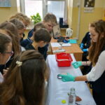 Festyn zorganizowany przez Energetyczne Centrum Nauki KPT w Zespole Szkół Katolickich im. św. Stanisława Kostki / Wiktor Dziarmaga / Radio Kielce