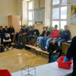 Festyn zorganizowany przez Energetyczne Centrum Nauki KPT w Zespole Szkół Katolickich im. św. Stanisława Kostki / Wiktor Dziarmaga / Radio Kielce