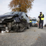 Wypadek w Skorzeszycach / Jarosław Kubalski / Radio Kielce