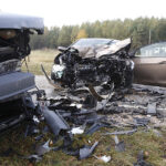 Wypadek w Skorzeszycach / Jarosław Kubalski / Radio Kielce