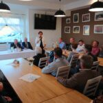 Spotkanie z Anną Michalską, kandydatką PiS w wyborach na wójta gminy Górno. Przemawia: Anna Michalska / Daniel Lenart / Radio Kielce