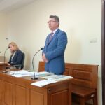 Proces wyborczy pomiędzy Zbigniewem Rusakiem a Markiem Bronkowskim. Na zdjęciu: Zbigniew Rusak / Marcin Różyc / Radio Kielce