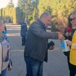 Kwesta na rzecz hospicjum, organizowana przez Caritas Diecezji Kieleckiej / Krzysztof Bujnowicz / Radio Kielce