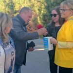 Kwesta na rzecz hospicjum, organizowana przez Caritas Diecezji Kieleckiej / Krzysztof Bujnowicz / Radio Kielce