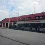 Chmielnik. Otwarcie strażnicy Jednostki Ratowniczo-Gaśniczej nr 4 / Marcin Różyc / Radio Kielce