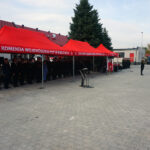 Chmielnik. Otwarcie strażnicy Jednostki Ratowniczo-Gaśniczej nr 4 / Marcin Różyc / Radio Kielce