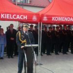 Chmielnik. Otwarcie strażnicy Jednostki Ratowniczo-Gaśniczej nr 4 / Marcin Różyc / Radio Kielce