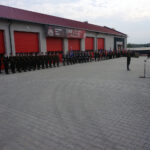 Chmielnik. Otwarcie strażnicy Jednostki Ratowniczo-Gaśniczej nr 4 / Marcin Różyc / Radio Kielce