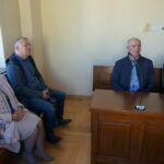 Od lewej: Ilona Gad, Stanisław Patrzykąt, Marek Rynkiewicz, Czesław Ludwikowski - radni gminy Gowarczów / Monika Miller / Radio Kielce