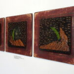 Wystawa tkaniny artystycznej i kolażu Tamary Maj / Kamil Włosowicz / Radio Kielce