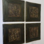 Wystawa tkaniny artystycznej i kolażu Tamary Maj / Kamil Włosowicz / Radio Kielce