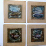 Wystawa tkaniny artystycznej i kolażu Tamary Maj / Kamil Włosowicz / Radio Kielce