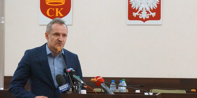 Dariusz Kozak, przewodniczący Rady Miasta Kielce / Wiktor Dziarmaga / Radio Kielce