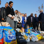 Zbiórka żywności dla zwierząt ze schroniska w Dyminach / Wiktor Dziarmaga / Radio Kielce