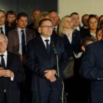 Ostrowiec. Konwencja Prawa i Sprawiedliwości. Przemawia starosta ostrowiecki Zbigniew Duda / Anna Głąb / Radio Kielce