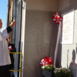 Odsłonięcie tablicy poświęconej pobytowi Marszałka Józefa Piłsudskiego w Parszowie w dniu 29 października 1914 roku / Anna Głąb / Radio Kielce