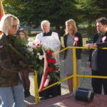 Odsłonięcie tablicy poświęconej pobytowi Marszałka Józefa Piłsudskiego w Parszowie w dniu 29 października 1914 roku / Anna Głąb / Radio Kielce