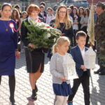 Odsłonięcie tablicy poświęconej pobytowi Marszałka Józefa Piłsudskiego w Parszowie w dniu 29 października 1914 roku / Anna Głąb / Radio Kielce