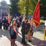 Odsłonięcie tablicy poświęconej pobytowi Marszałka Józefa Piłsudskiego w Parszowie w dniu 29 października 1914 roku / Anna Głąb / Radio Kielce