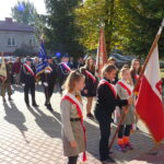 Odsłonięcie tablicy poświęconej pobytowi Marszałka Józefa Piłsudskiego w Parszowie w dniu 29 października 1914 roku / Anna Głąb / Radio Kielce