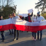 Marsz ulicami Sędziszowa zorganizowany przez Stowarzyszenie Kukiz'15 / Ewa Pociejowska-Gawęda / Radio Kielce