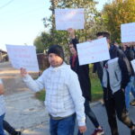 Marsz ulicami Sędziszowa zorganizowany przez Stowarzyszenie Kukiz'15 / Ewa Pociejowska-Gawęda / Radio Kielce