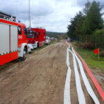 Ćwiczenia strażackie w Mójczy / Marcin Różyc / Radio Kielce