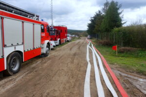 Ćwiczenia strażackie w Mójczy / Marcin Różyc / Radio Kielce