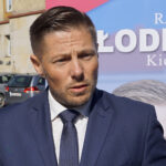Marcin Chłodnicki, kielecki radny, kandydat na prezydenta Kielc z SLD / Michał Kita / Radio Kielce
