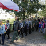 Święta Katarzyna. Odsłonięcie tablicy upamiętniającej pobyt oddziału Józefa Piłsudskiego / Marcin Różyc / Radio Kielce