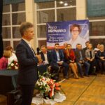 Górno. Spotkanie wyborcze PiS. Na zdjęciu: senator Krzysztof Słoń / Michał Kita / Radio Kielce