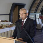 Jubileusz 50-lecia rejonu energetycznego w Staszowie. Na zdjęciu Jarosław Borowiec – prezes Rejonu Energetycznego Staszów / Mateusz Kaczmarczyk / Radio Kielce