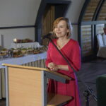 Jubileusz 50-lecia rejonu energetycznego w Staszowie. Na zdjęciu Anna Krupka – poseł PiS / Mateusz Kaczmarczyk / Radio Kielce