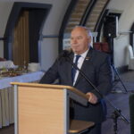 Jubileusz 50-lecia rejonu energetycznego w Staszowie. Na zdjęciu Władysław Turek - dyrektor PGE Rzeszów / Mateusz Kaczmarczyk / Radio Kielce