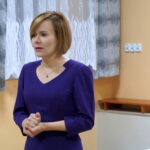 Spotkanie kandydata PiS na burmistrza Małogoszcza Michała Molendy z mieszkańcami miejscowości Karsznice. Poseł PiS Anna Krupka / Michał Kita / Radio Kielce