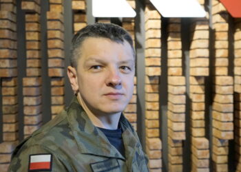 płk Artur Barański, dowódca 10. Świętokrzyskiej Brygady WOT / Kamil Król / Radio Kielce