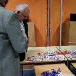 Kielce. Spotkanie prezydenta Wojciecha Lubawskiego i kandydatów na radnych z Porozumienia Samorządowego z mieszkańcami Ślichowic / Michał Kita / Radio Kielce