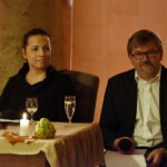 Jesienna Akademia Off Fashion. Czytanie jest modne. Na zdjęciu (od lewej): Magdalena Kusztal - dyrektor naczelna Kieleckiego Centrum Kultury i Robert Wieczorek / Marzena Mąkosa / Radio Kielce