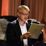 Jesienna Akademia Off Fashion. Czytanie jest modne. Na zdjęciu Wojciech Kiebzak / Marzena Mąkosa / Radio Kielce