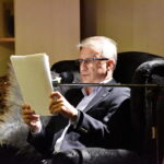 Jesienna Akademia Off Fashion. Czytanie jest modne. Na zdjeciu Wojciech Kiebzak / Marzena Mąkosa / Radio Kielce