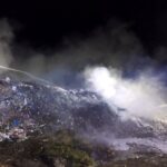 Włoszczowa. Pożar składowiska odpadów / KP PSP Włoszczowa