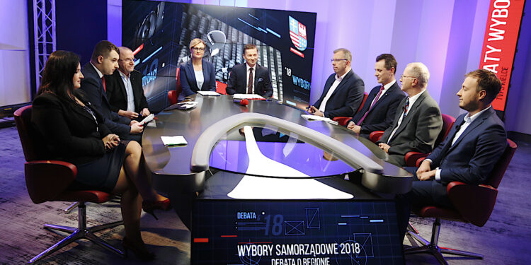 "Debaty o regionie" Radia Kielce i TVP 3 Kielce / Jarosław Kubalski / Radio Kielce