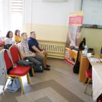 Kielce. Spotkanie na temat walki z dopalaczami. Przemawia: Krzysztof Gąsior - dyrektor Świętokrzyskiego Centrum Profilaktyki i Edukacji  / Jarosław Kubalski / Radio Kielce