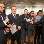 Sztab wyborczy Porozumienia Samorządowego Wojciecha Lubawskiego / Jarosław Kubalski / Radio Kielce