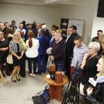 Sztab wyborczy Koalicji Obywatelskiej. Artur Gierada w rozmowie z Michałem Kitą z Radia Kielce / Jarosław Kubalski / Radio Kielce