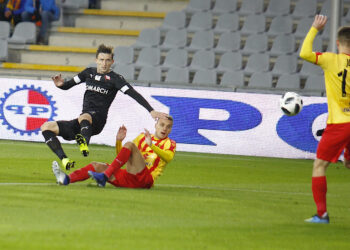 Mecz Korona Kielce - Cracovia Kraków / Jarosław Kubalski / Radio Kielce