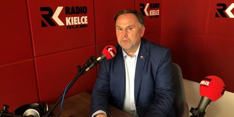 Poseł Marek Kwitek / Grażyna Szlęzak - Wójcik / Radio Kielce