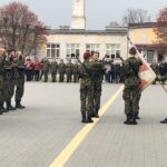 45 żołnierzy z 10. Świętokrzyskiej  Brygady Wojsk Obrony Terytorialnej złożyło przysięgę wojskową w Sandomierzu / Grażyna Szlęzak-Wójcik / Radio Kielce