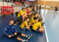 Zawodnicy trenujący w grupach młodzieżowych w Vive Kielce podczas  obozu we Francji / PGE Vive Kielce